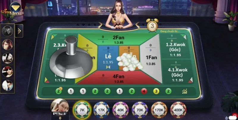 Fantan Vinbet là loại hình game bài được nhiều người yêu thích